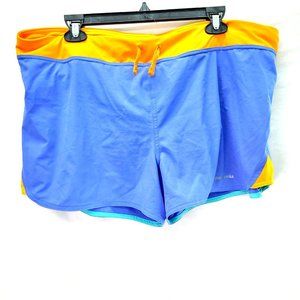 Patagonia Lined Active Shorts Yellow/Blue - XL
